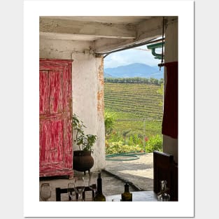 Vineyard Workers Room - Quinta do Fogo Portugal Posters and Art